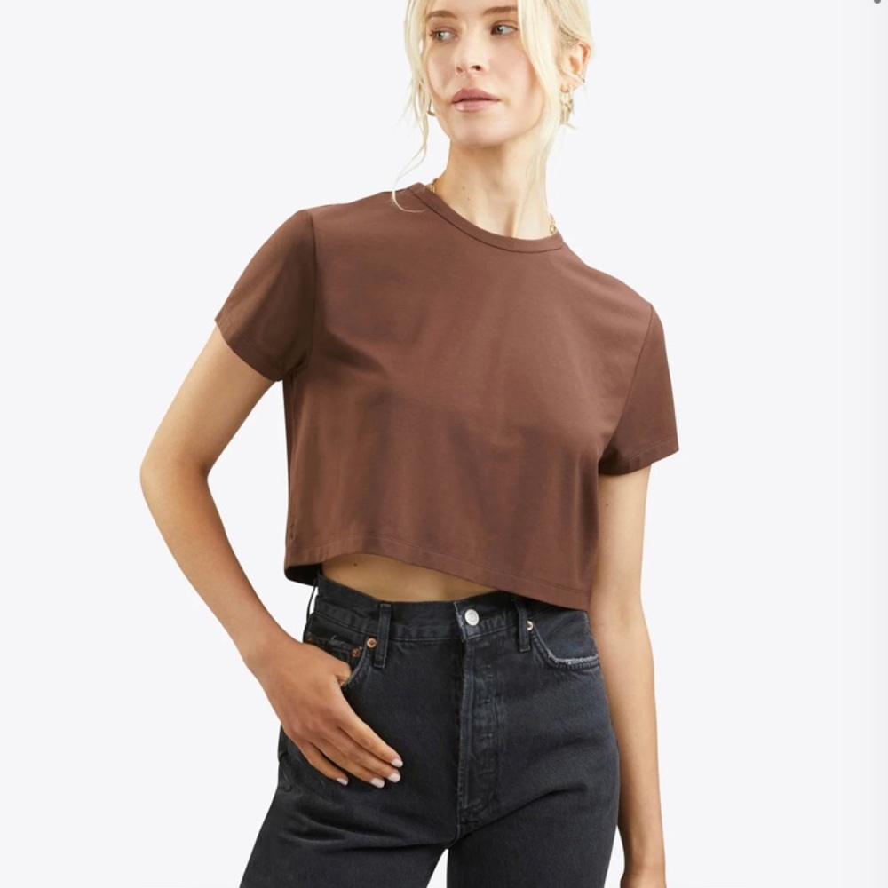 Cuts Clothing Almost Friday Cropped Tee